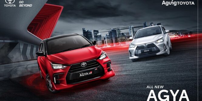 New Toyota Agya GR CVT 2023